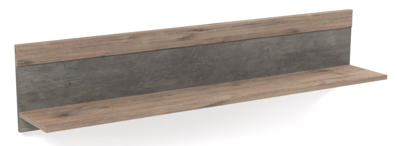 Фото Полка навесная Денвер Д-7 от производителя СБК в Симферополе по цене 3&nbsp;120 ₽