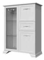 Тумба Грация (бар) (белый, белый  (Браво-мебель) ) в Симферополе от производителя 