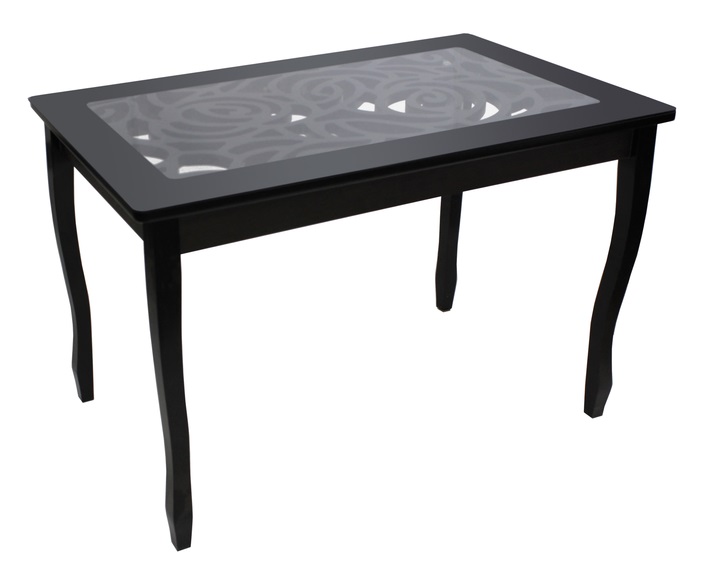 Фото Стол обеденный Стиль 2 Ажур от производителя Мебель из стекла в Симферополе по цене 13&nbsp;370 ₽