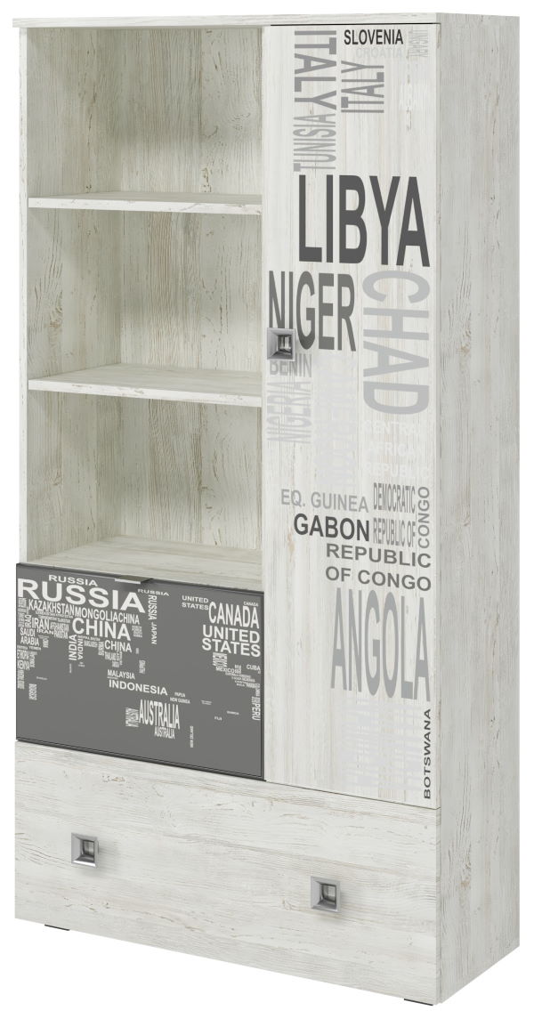 Фото Шкаф книжный Поло в Симферополе по цене 9 430 ₽ от производителя Регина, код товара 2000001911860, 2000001911877, 2000001911884 шт Фото Шкаф книжный Поло от производителя Регина в Симферополе по цене 9 430 ₽