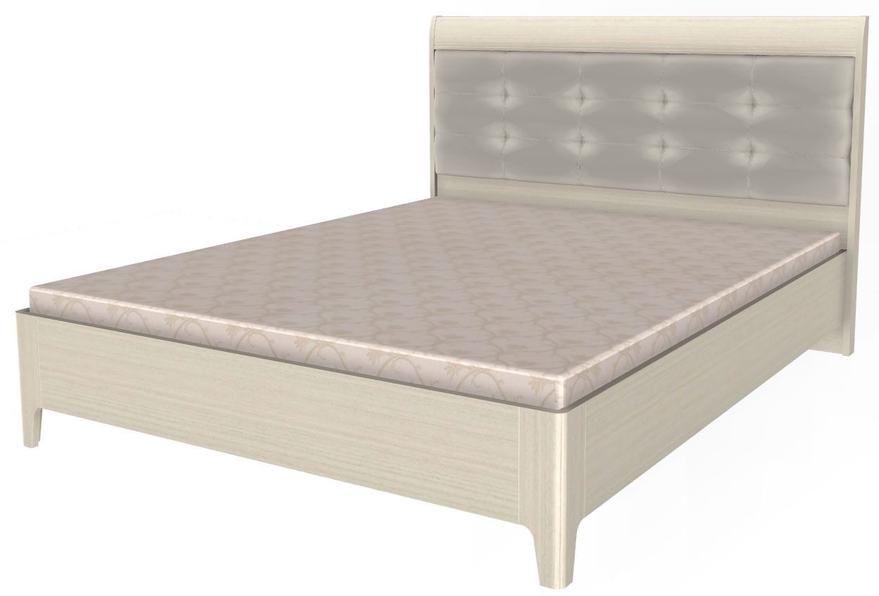 Фото Кровать двуспальная Камелия КР-2073 (СМ 160х200) с ламельным основанием от производителя Лером в Симферополе по цене 35&nbsp;510 ₽