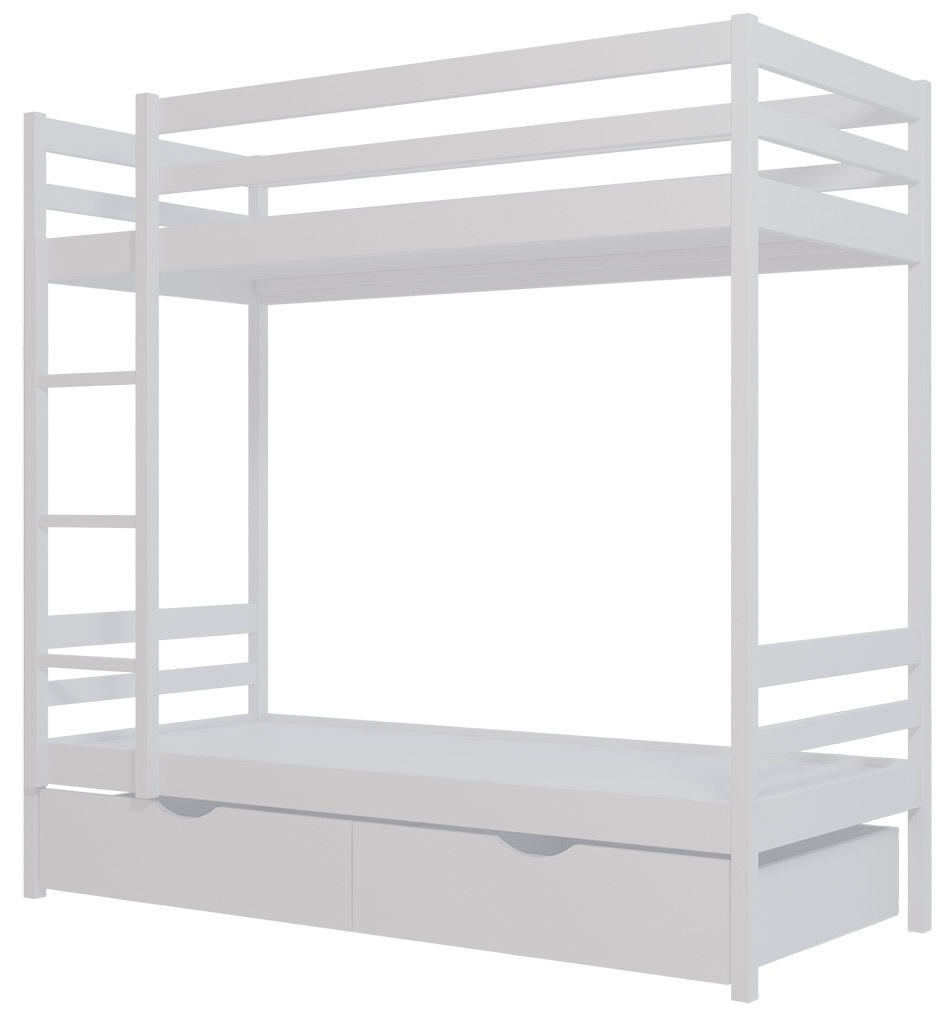 Фото Кровать двухъярусная №1 (СМ 80х190) с основанием от производителя Фант-мебель в Симферополе по цене 28 620 ₽