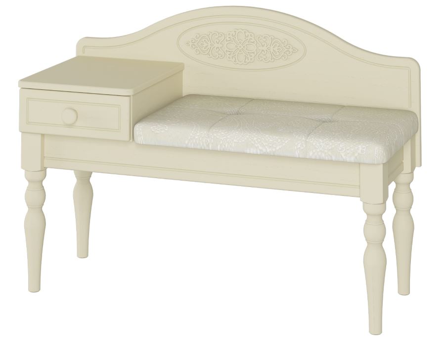 Фото Банкетка Ассоль плюс АС-41 (левая) от производителя Компасс в Симферополе по цене 17&nbsp;500 ₽