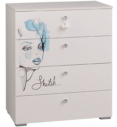 Фото Комод Гламур  от производителя Мебельсон в Симферополе по цене 22 440 ₽