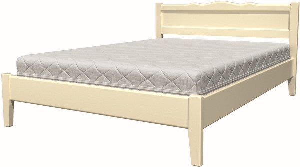 Фото Кровать двуспальная Карина-7 (СМ 140х200) без основания с универсальными царгами от производителя Браво-мебель в Симферополе по цене 14 520 ₽