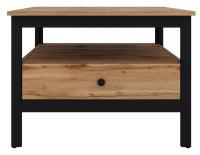 Стол журнальный Loft LAW (мдф, лдсп-дуб вотан,  черный (Black Red White (БРВ)) ) в Симферополе от производителя 