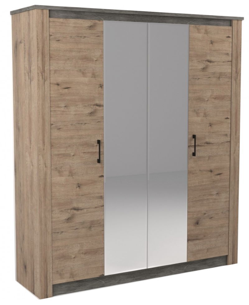 Фото Шкаф Денвер (192) четырехдверный от производителя СБК в Симферополе по цене 46&nbsp;000 ₽