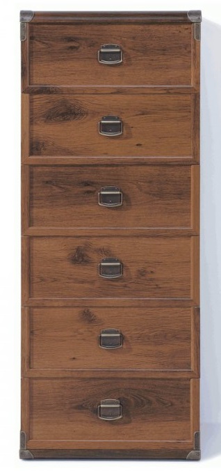 Фото Комод Индиана JKOM6S от производителя Black Red White (БРВ) в Симферополе по цене 21 560 ₽