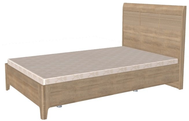 Фото Кровать односпальная Мелисса КР-2861 (СМ 120х200) с ламельным основанием от производителя Лером в Симферополе по цене 31 160 ₽