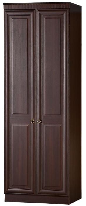 Шкаф Инна 615 (80) двухдверный (денвер темный, денвер темный,(Яна))