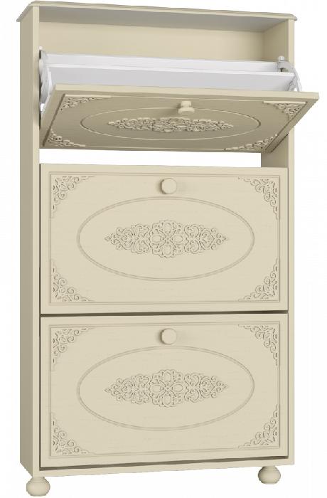 Шкаф под обувь Ассоль плюс АС-46 (ваниль, ваниль (Компасс) ) Шкаф под обувь Ассоль плюс АС-46 (ваниль, ваниль (Компасс) )