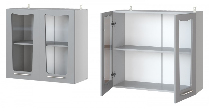 Фото Кухня Парма шкаф навесной АВ-80 от производителя Леко в Симферополе по цене 6&nbsp;660 ₽