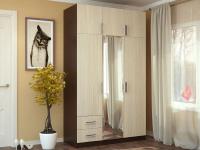 Фото raspashnoy-shkaf шкаф с ящиками (129) трехдверный производитель БТС 