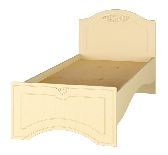 Кровать односпальная Ассоль плюс АС-26 (СМ 80х200) без основания ( 80х200 , ЛДСП/МДФ , ваниль/ваниль , без подъемного мех. , без ящиков , без матраса (Компасс) ) Кровать односпальная Ассоль плюс АС-26 (СМ 80х200) без основания ( 80х200 , ЛДСП/МДФ , ваниль/ваниль , без подъемного мех. , без ящиков , без матраса (Компасс) )