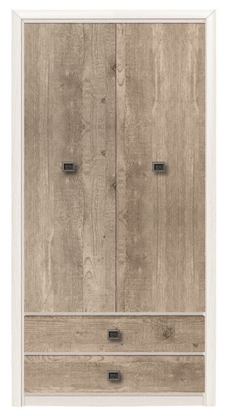 Фото Шкаф Коен SZF2D2S (104) двухдверный от производителя Black Red White (БРВ) в Симферополе по цене 28 400 ₽