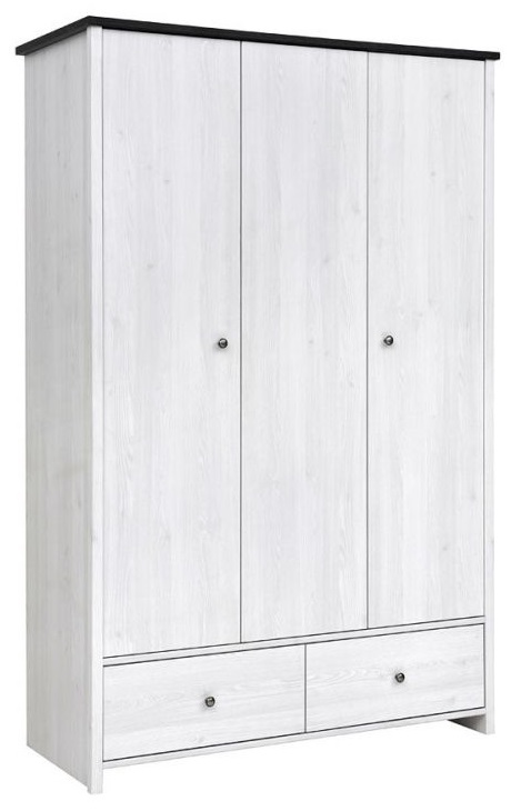 Фото Шкаф Порто SZF3D2S (129) трехдверный от производителя Black Red White (БРВ) в Симферополе по цене 30 340 ₽
