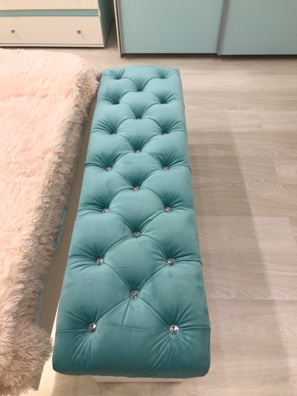 Фото Банкетка Тифани ПФ-01 от производителя Мебелони в Симферополе по цене 7 930 ₽