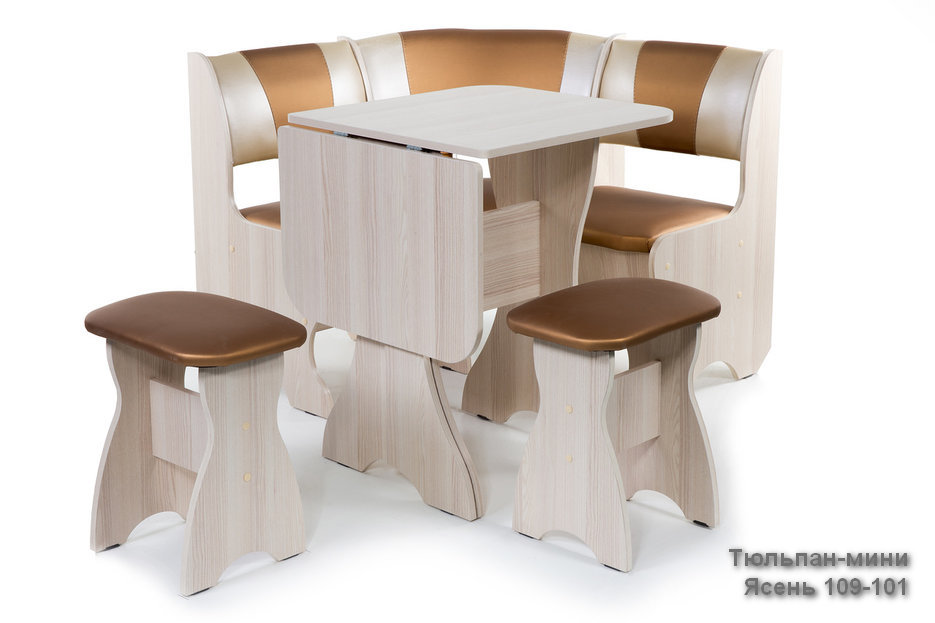 Фото Кухонный угол Тюльпан-мини от производителя  в Симферополе по цене 16 180 ₽