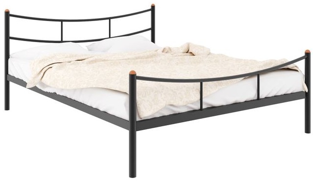 Фото Кровать двуспальная София Plus (СМ 140х200) трубка металл от производителя Милсон в Симферополе по цене 12 810 ₽