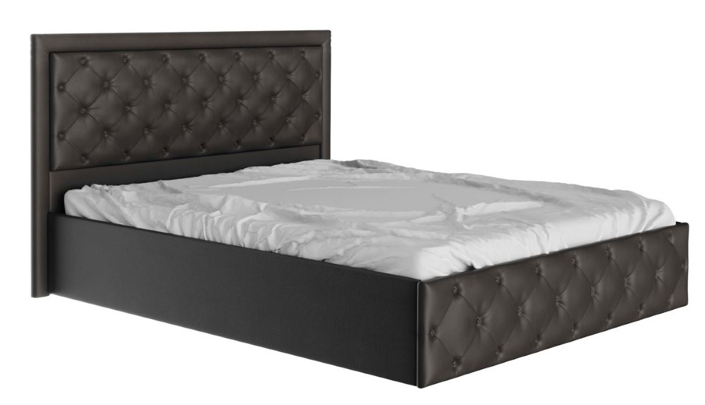 Фото Кровать двуспальная Мишель (СМ 160х200) с подъемным механизмом (пуговицы) от производителя Бон-мебель в Симферополе по цене 33&nbsp;480 ₽