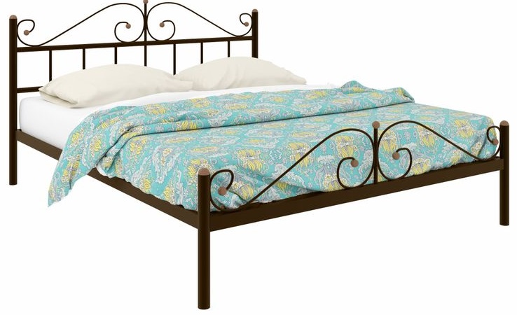 Фото Кровать односпальная Диана Plus (СМ 120х190) трубка металл от производителя Милсон в Симферополе по цене 12 900 ₽