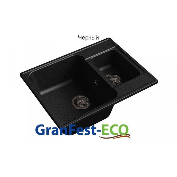 Фото Мойка Granfest eco-09 (ГР 620х480хh200) (шир.ящ.min 600) без сифона от производителя Granfest в Симферополе по цене 3 730 ₽