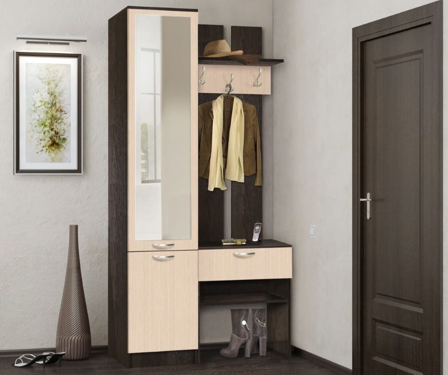 Фото Прихожая Иннэс-3 (левая) от производителя Диал в Симферополе по цене 7&nbsp;650 ₽