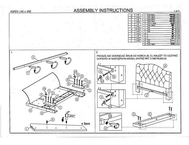 Фото Кровать двуспальная Signal Aspen (СМ 180х200) c ортопедическим основанием от производителя Signal в Симферополе по цене 81 330 ₽