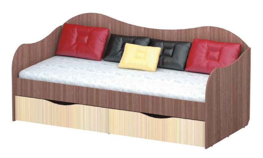 Фото Кровать односпальная Бокс (СМ 90х200) от производителя Пирамида в Симферополе по цене 11&nbsp;880 ₽