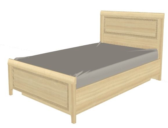 Фото Кровать односпальная Карина КР-1021 (СМ 120х200) с подъемным механизмом от производителя Лером в Симферополе по цене 43 050 ₽