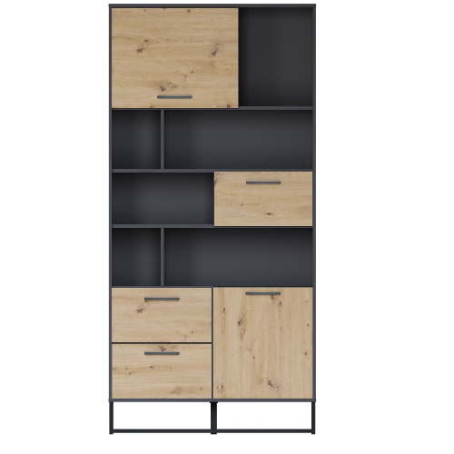 Фото Шкаф Brooklyn B172-REG1D2B2S от производителя Black Red White (БРВ) в Симферополе по цене 32 270 ₽