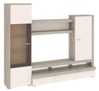 Фото gostinye-so-shkafom стенка эйва тд-195.01 с полками производитель ТриЯ