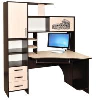 Стол компьютерный КЛ-6.0 (правый) (лдсп, лдсп-венге,  венге, дуб молочный (Росток) ) в Симферополе от производителя 