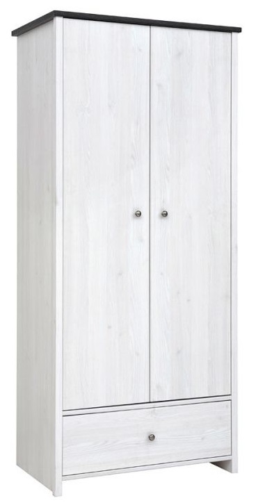 Фото Шкаф Порто SZF2D1S (89) двухдверный от производителя Black Red White (БРВ) в Симферополе по цене 20 080 ₽