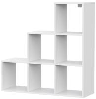 Стеллаж Токио (лесенка) (белый текстурный (No name) ) в Симферополе от производителя 