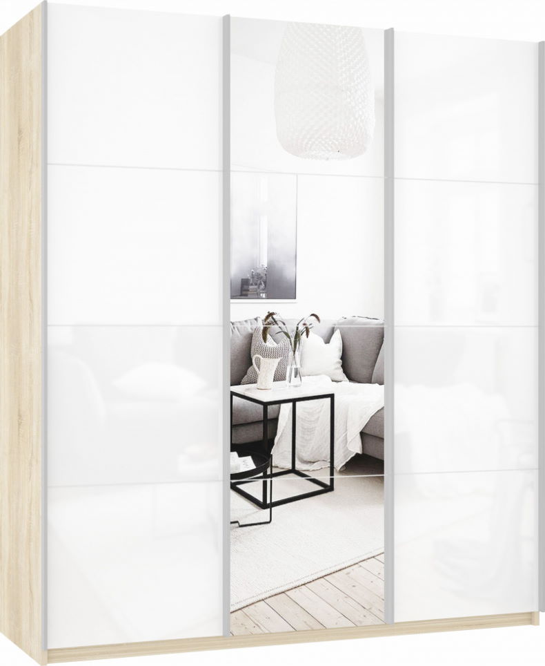 Фото Шкаф-купе Прайм (2,1 - 3 двери) от производителя Мебельная компания Е1 в Симферополе по цене 48&nbsp;840 ₽