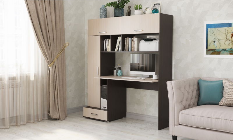 Фото Стол компьютерный ПКС-1 от производителя ПАМИР в Симферополе по цене 12&nbsp;720 ₽