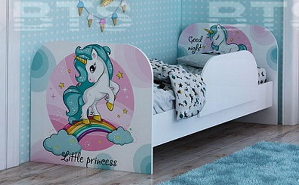 Фото Кровать детская Тойс КР-08 (СМ 80х180) от производителя БТС  в Симферополе по цене 10&nbsp;440 ₽