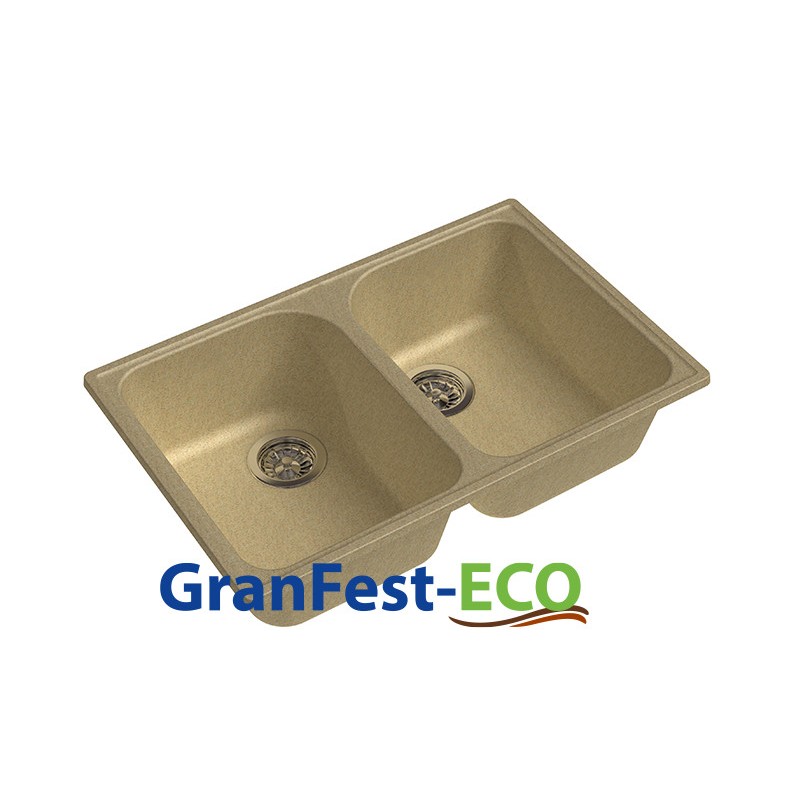 Фото Мойка Granfest eco-15 (ГР 740х480хh200) (шир.ящ.min 720) без сифона от производителя Granfest в Симферополе по цене 4 750 ₽