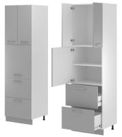 Кухня Монс пенал ПСВ-62 (белый, графит,(Леко)) в Симферополе от производителя 