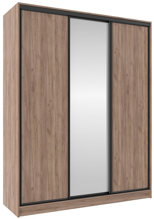 Фото Шкаф-купе 2000 Домашний (3 двери) от производителя Глазов в Симферополе по цене 40&nbsp;330 ₽