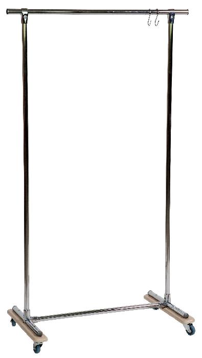 Вешалка гардеробная Ольстер 900 (дуб беленый-хром (Калифорния) ) Вешалка гардеробная Ольстер 900 (дуб беленый-хром (Калифорния) )