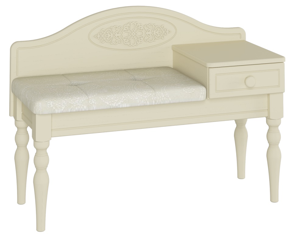 Фото Банкетка Ассоль плюс АС-41 (правая) от производителя Компасс в Симферополе по цене 17&nbsp;500 ₽