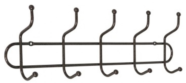 Фото Вешалка настенная Дружба 5 от производителя Завод металлических изделий в Симферополе по цене 290 ₽