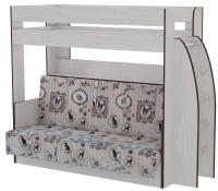 Фото  кровать-диван 2-х ярусная омега-17 (см 110/80х190) производитель Фант-мебель
