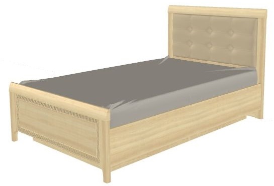 Фото Кровать односпальная Карина КР-1031 (СМ 120х200) с подъемным механизмом от производителя Лером в Симферополе по цене 40 130 ₽