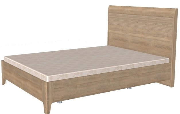 Фото Кровать двуспальная Мелисса КР-2862 (СМ 140х200) с ламельным основанием от производителя Лером в Симферополе по цене 32 670 ₽