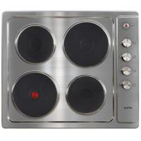 Варочная поверхность электрическая 4-х конф. VENTOLUX HE604 (INOX) 1 (590х510хh30) (Материал корпуса нержавеющая сталь , Цвет корпуса Матовый) в Симферополе от производителя в интернет магазине Планета Комфорта Варочная поверхность электрическая 4-х конф. VENTOLUX HE604 (INOX) 1 (590х510хh30) (Материал корпуса нержавеющая сталь , Цвет корпуса Матовый) в Симферополе от производителя