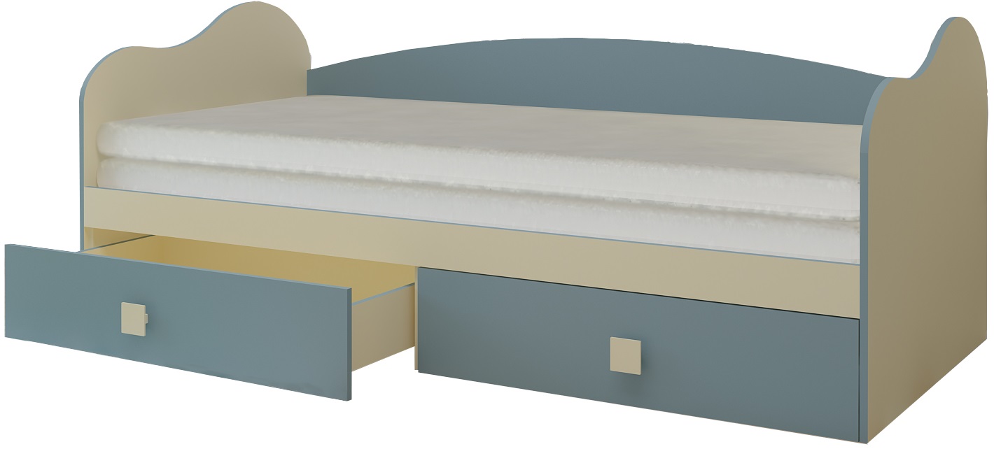 Фото Кровать-тахта Радуга (СМ 80х200) от производителя Горизонт в Симферополе по цене 13 460 ₽