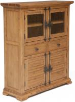 Витрина малая Avignon PRO-L05 (натуральный с патиной, натуральный с патиной (Tetchair) ) в Симферополе от производителя в интернет магазине Планета Комфорта Витрина малая Avignon PRO-L05 (натуральный с патиной, натуральный с патиной (Tetchair) ) в Симферополе от производителя
